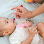 Baby feeding with liquid medicine